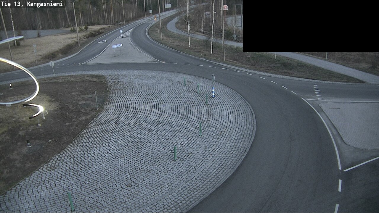Weather Camera Image Väg 13 Kangasniemi, Kangasniemi, Etelä-Savo
