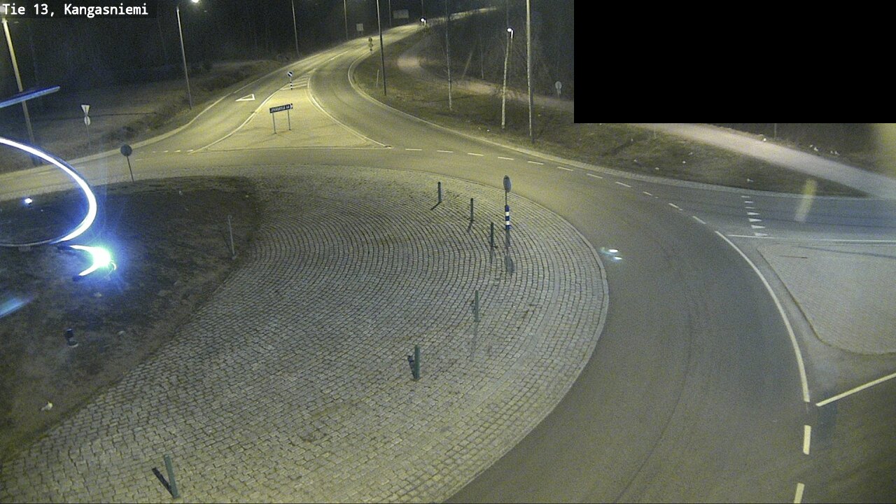 Weather Camera Image Väg 13 Kangasniemi, Kangasniemi, Etelä-Savo