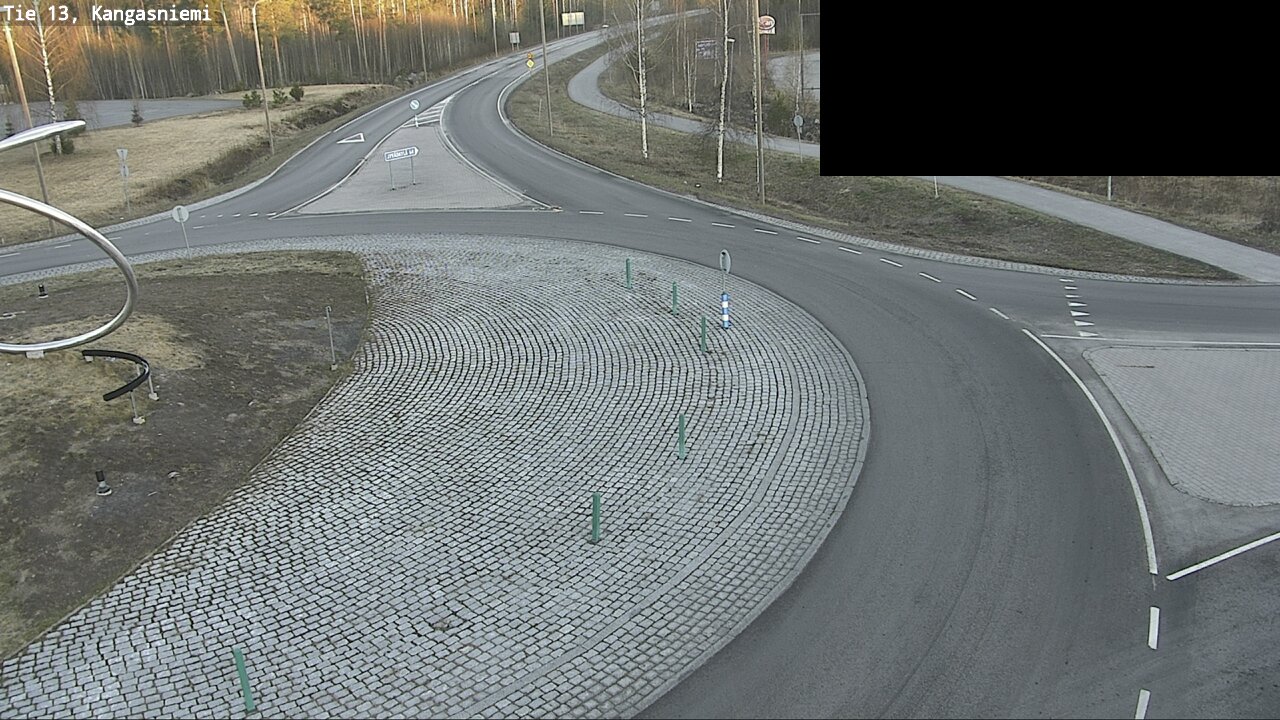 Weather Camera Image Väg 13 Kangasniemi, Kangasniemi, Etelä-Savo