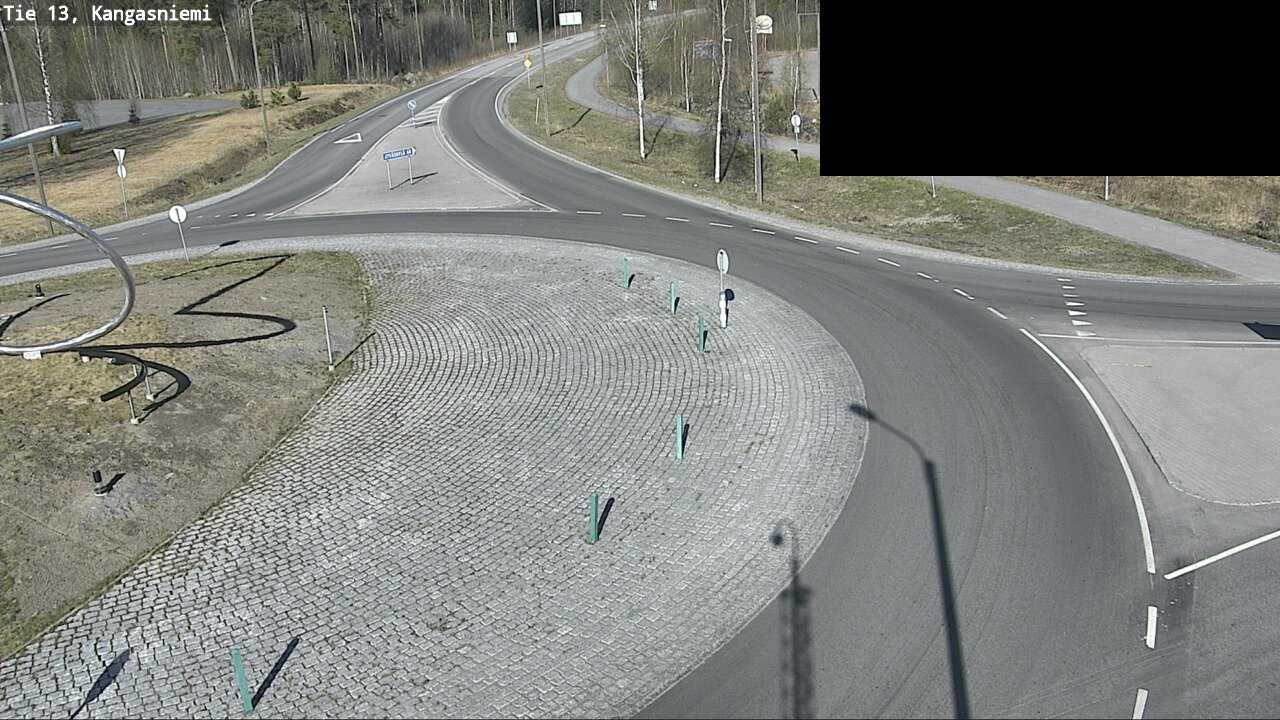 Weather Camera Image Road 13 Kangasniemi, Kangasniemi, Etelä-Savo