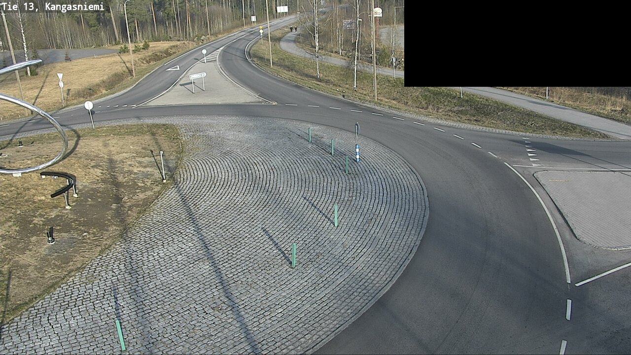 Weather Camera Image Väg 13 Kangasniemi, Kangasniemi, Etelä-Savo