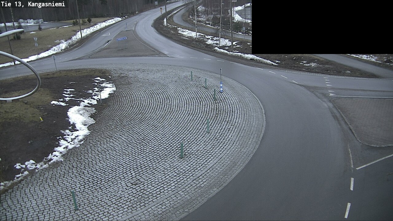Weather Camera Image Väg 13 Kangasniemi, Kangasniemi, Etelä-Savo