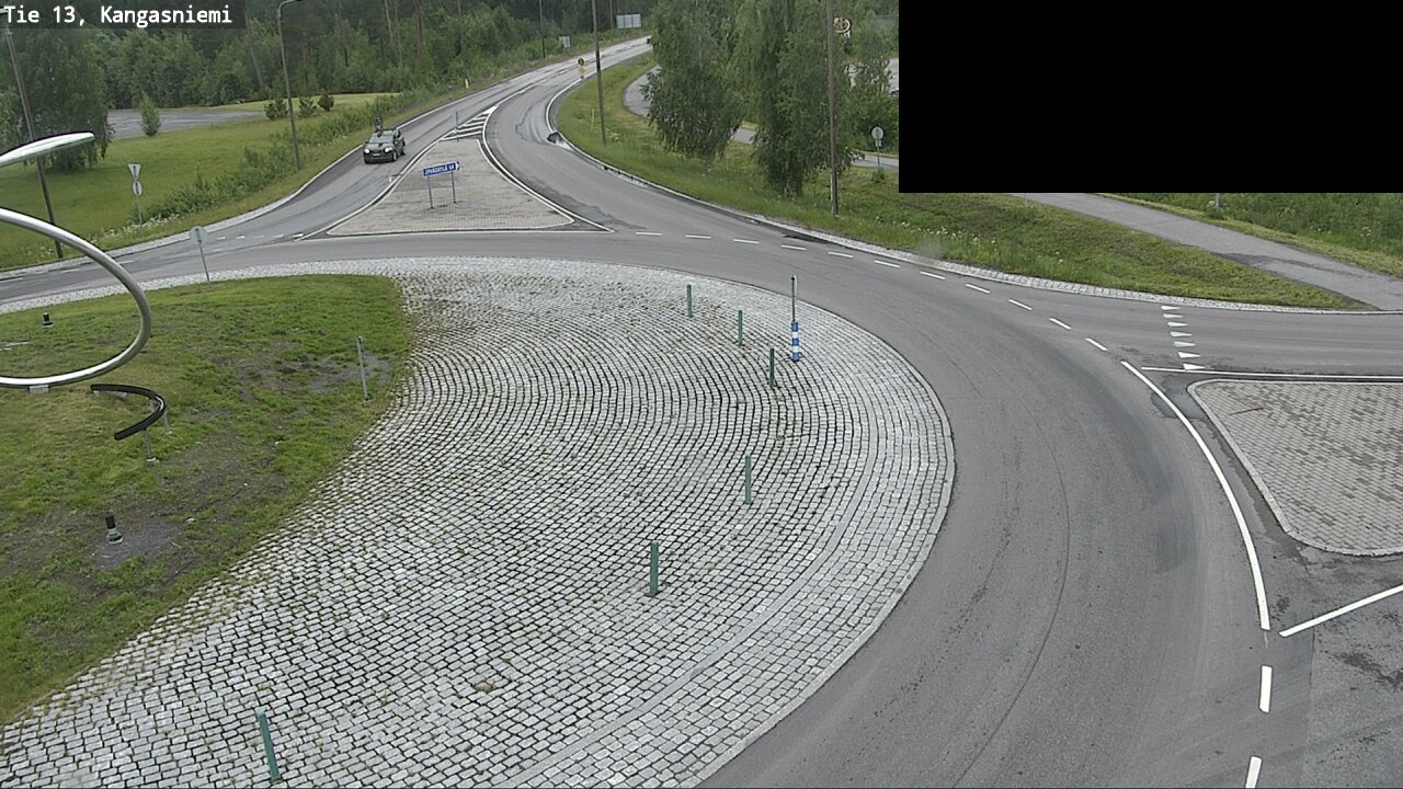 Weather Camera Image Road 13 Kangasniemi, Kangasniemi, Etelä-Savo