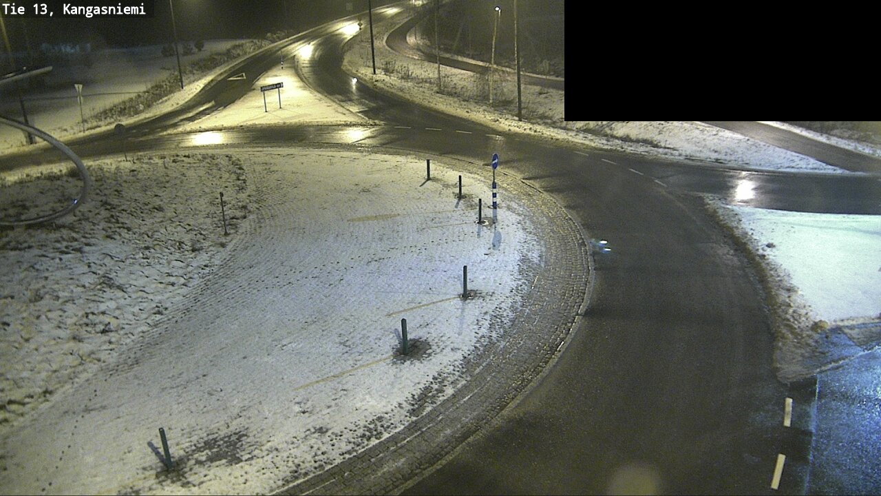 Weather Camera Image Väg 13 Kangasniemi, Kangasniemi, Etelä-Savo