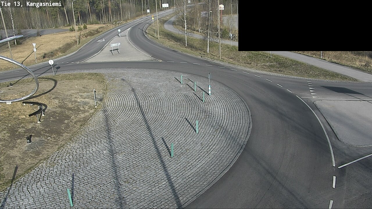 Weather Camera Image Väg 13 Kangasniemi, Kangasniemi, Etelä-Savo