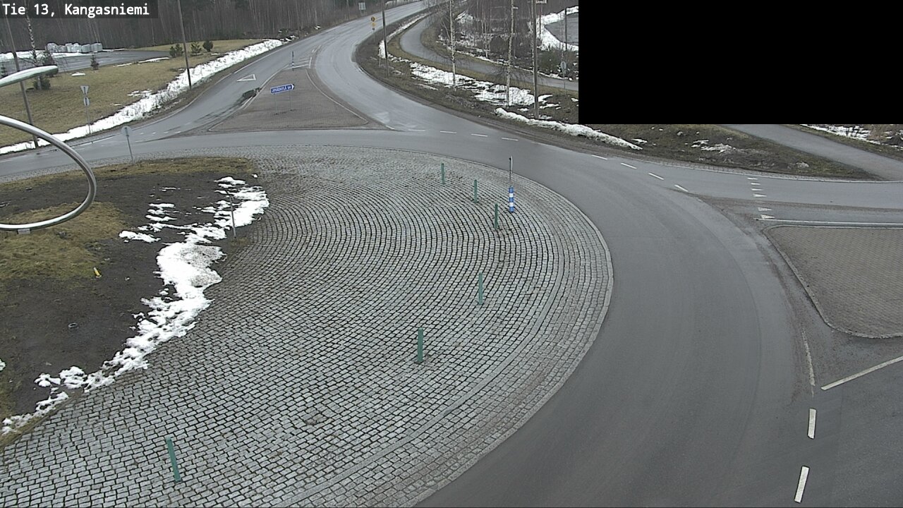 Weather Camera Image Road 13 Kangasniemi, Kangasniemi, Etelä-Savo