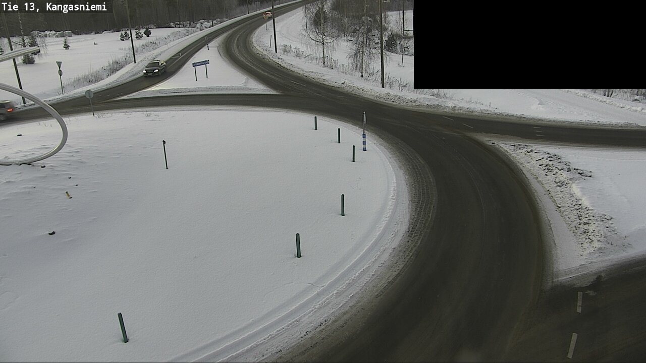 Weather Camera Image Road 13 Kangasniemi, Kangasniemi, Etelä-Savo
