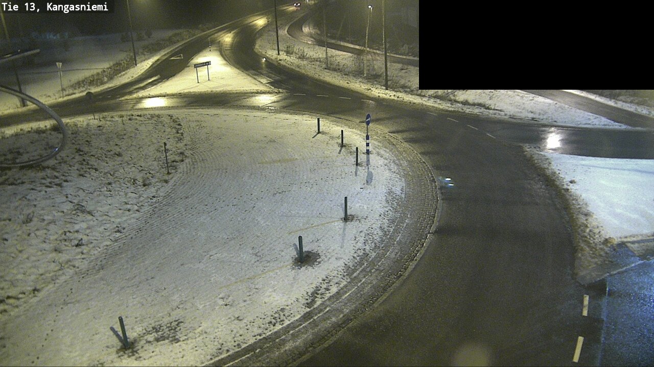 Weather Camera Image Väg 13 Kangasniemi, Kangasniemi, Etelä-Savo