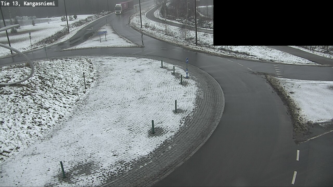 Weather Camera Image Väg 13 Kangasniemi, Kangasniemi, Etelä-Savo