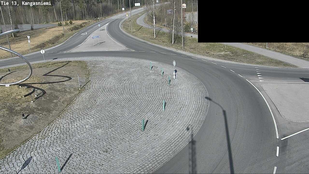 Weather Camera Image Väg 13 Kangasniemi, Kangasniemi, Etelä-Savo