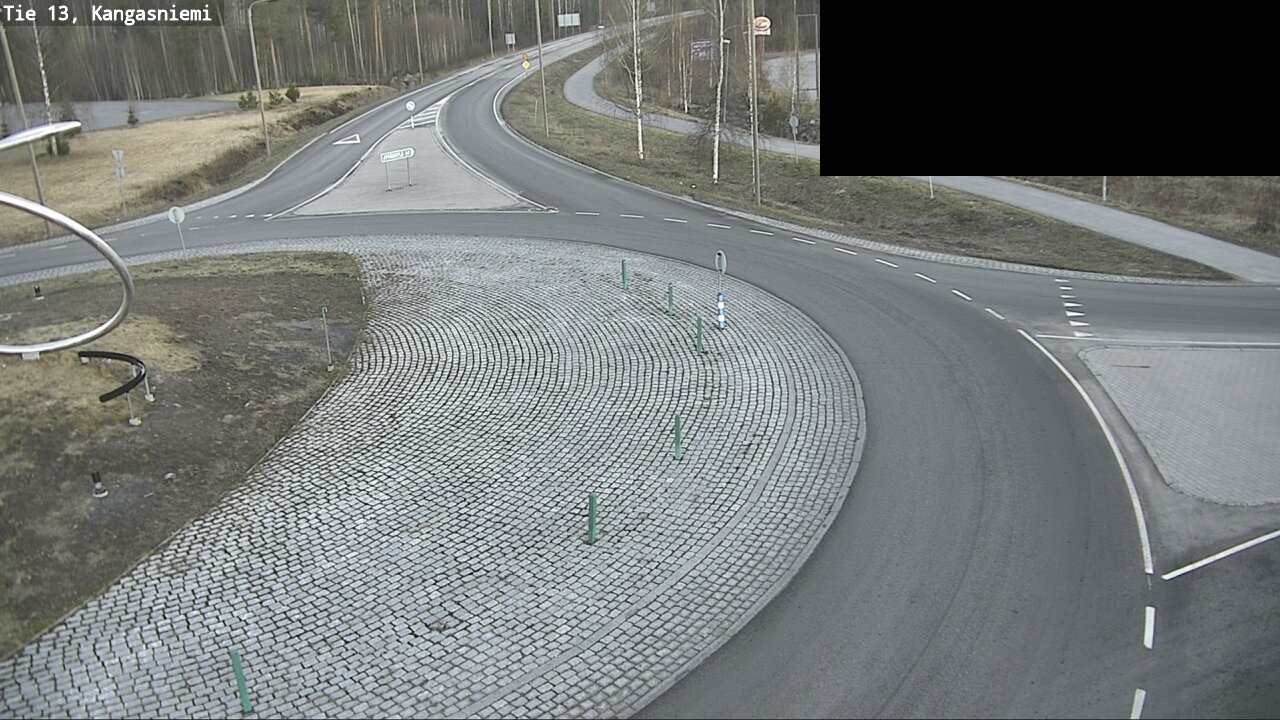 Weather Camera Image Väg 13 Kangasniemi, Kangasniemi, Etelä-Savo