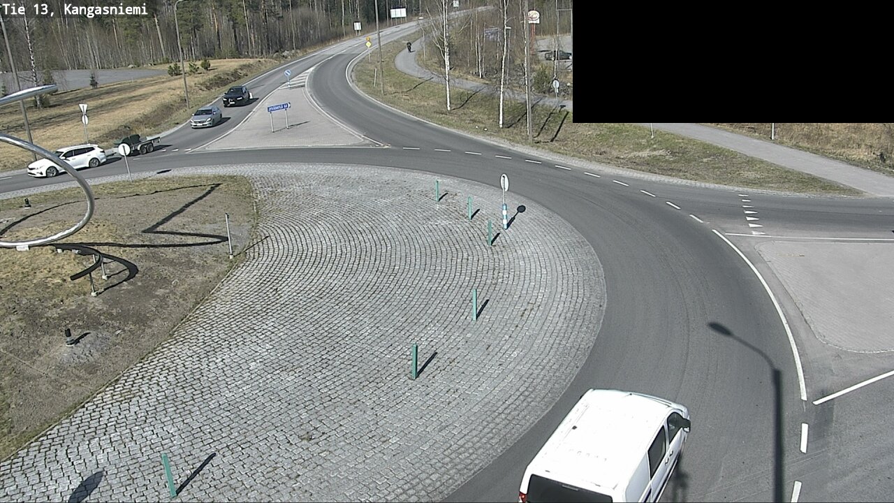 Weather Camera Image Väg 13 Kangasniemi, Kangasniemi, Etelä-Savo