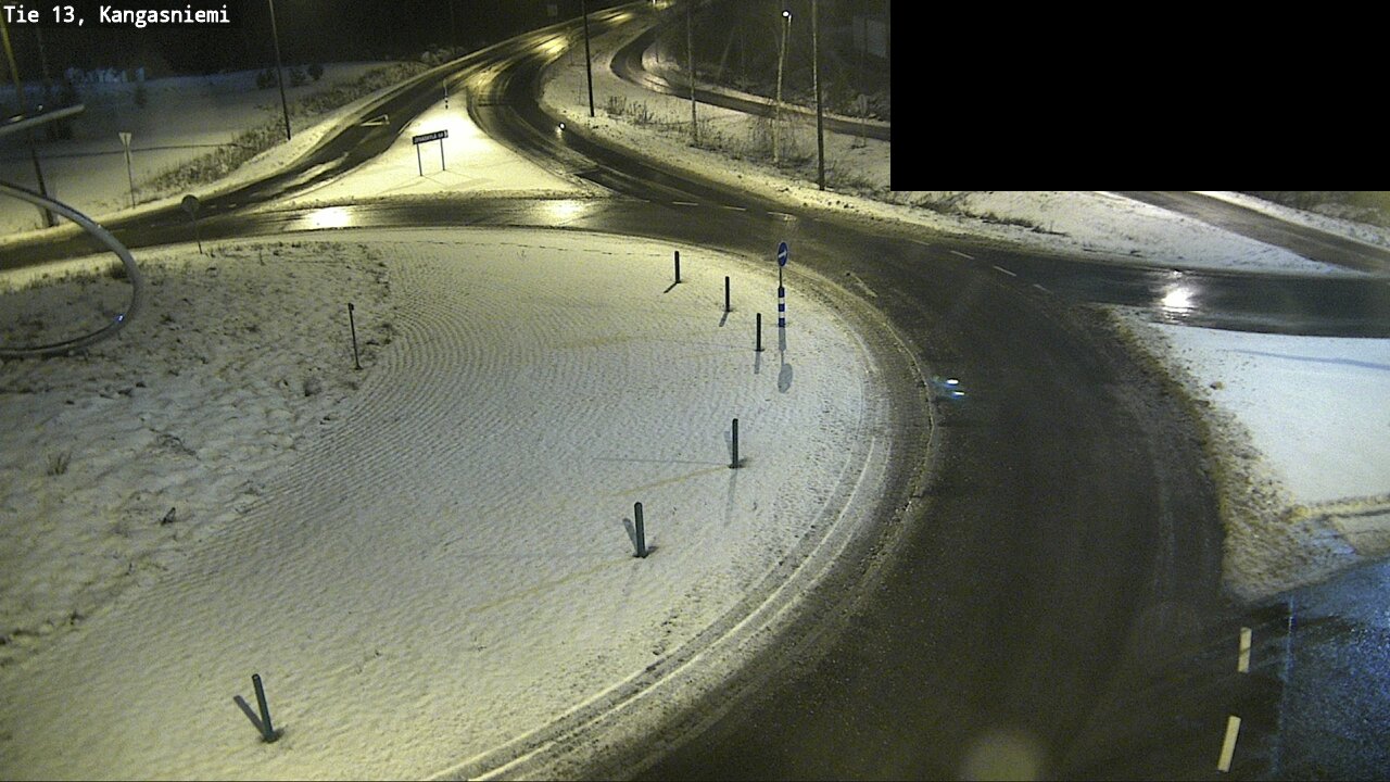 Weather Camera Image Väg 13 Kangasniemi, Kangasniemi, Etelä-Savo