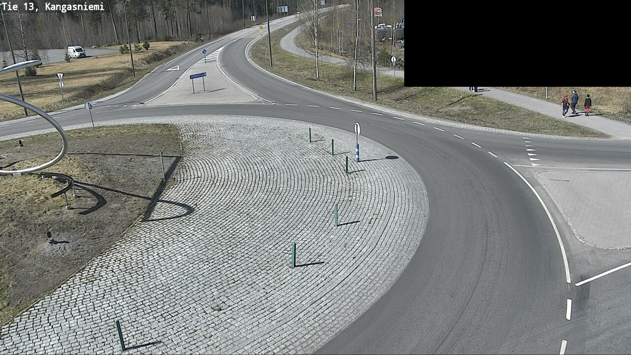 Weather Camera Image Väg 13 Kangasniemi, Kangasniemi, Etelä-Savo