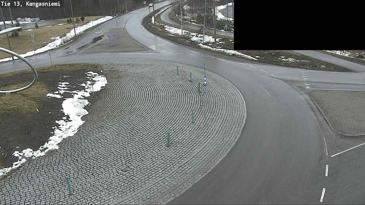 Weather Camera Image Road 13 Kangasniemi, Kangasniemi, Etelä-Savo