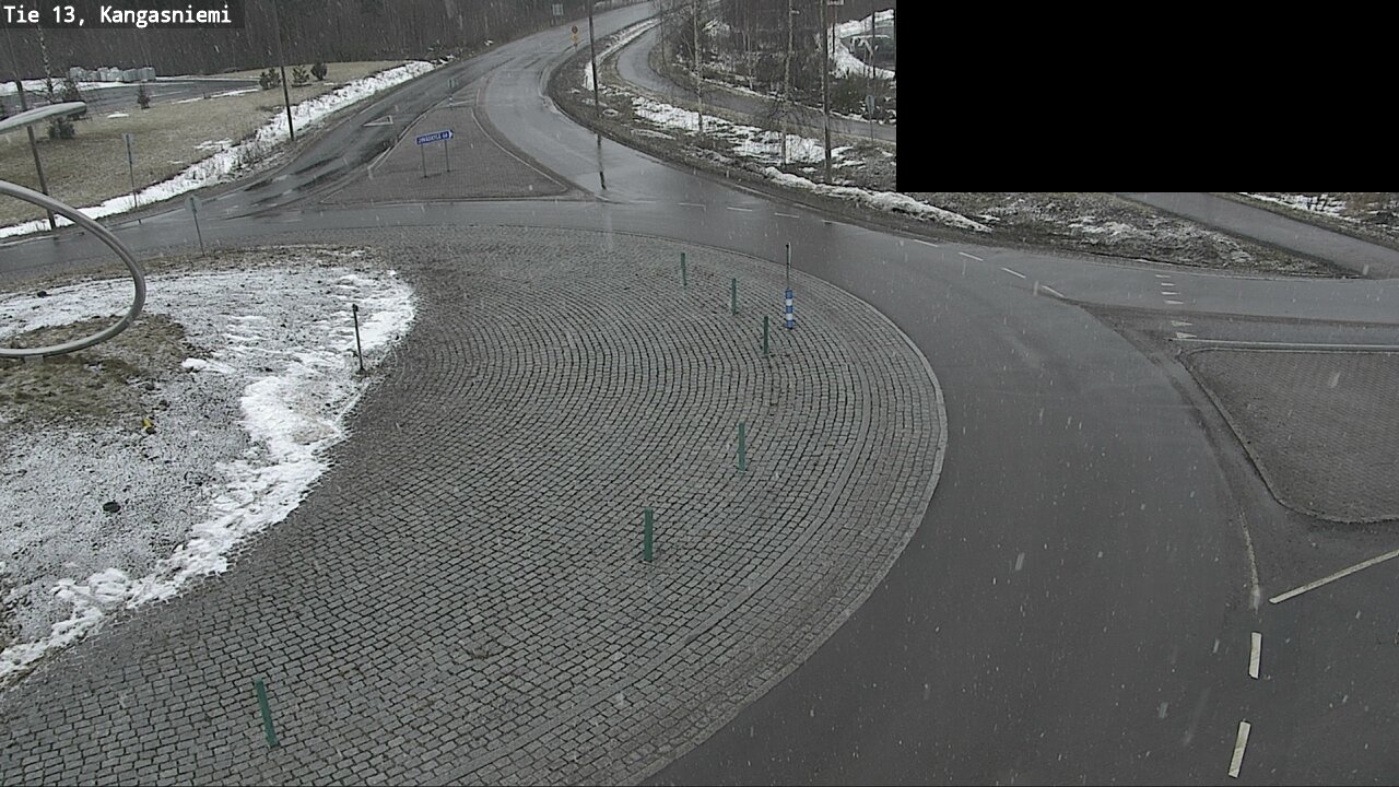 Weather Camera Image Väg 13 Kangasniemi, Kangasniemi, Etelä-Savo