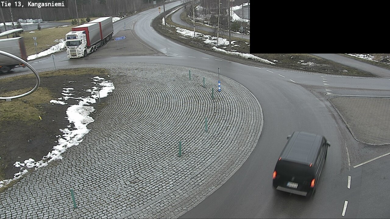 Weather Camera Image Road 13 Kangasniemi, Kangasniemi, Etelä-Savo