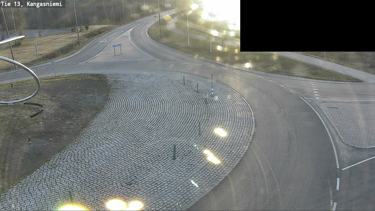 Weather Camera Image Väg 13 Kangasniemi, Kangasniemi, Etelä-Savo