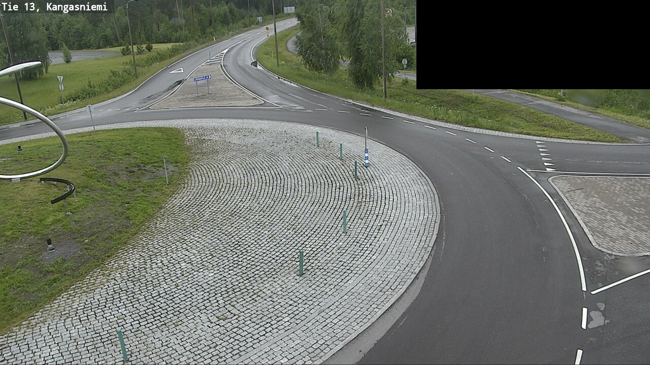 Weather Camera Image Väg 13 Kangasniemi, Kangasniemi, Etelä-Savo