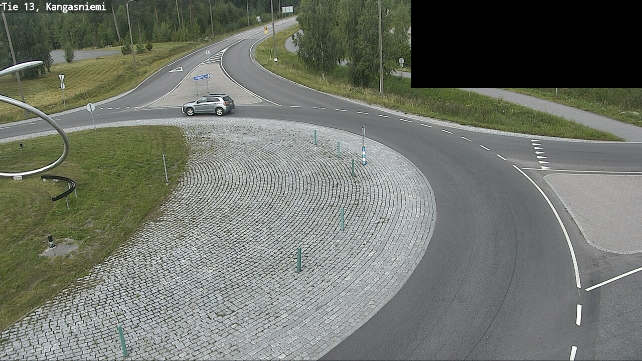 Weather Camera Image Väg 13 Kangasniemi, Kangasniemi, Etelä-Savo