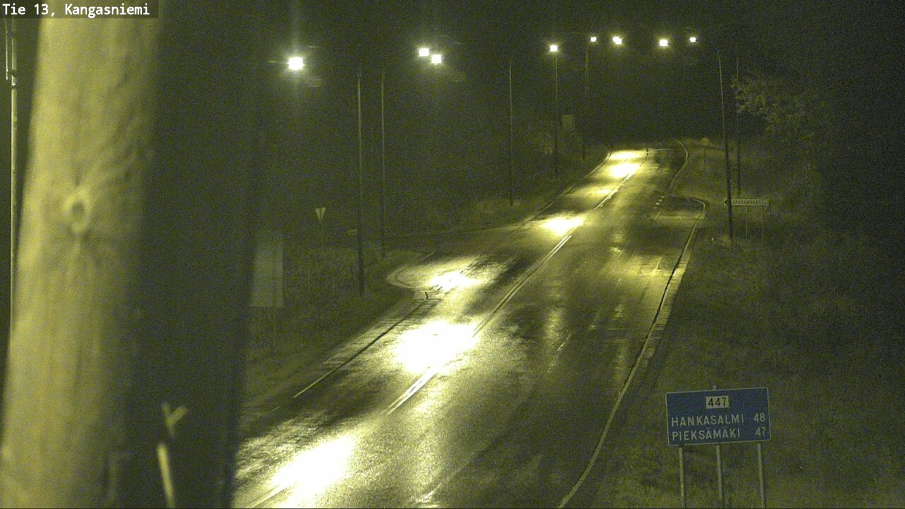 Weather Camera Image Road 13 Kangasniemi, Kangasniemi, Etelä-Savo
