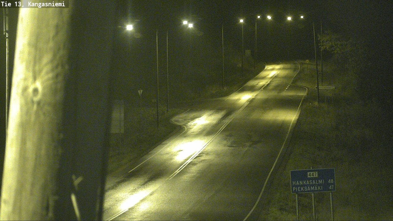 Weather Camera Image Road 13 Kangasniemi, Kangasniemi, Etelä-Savo