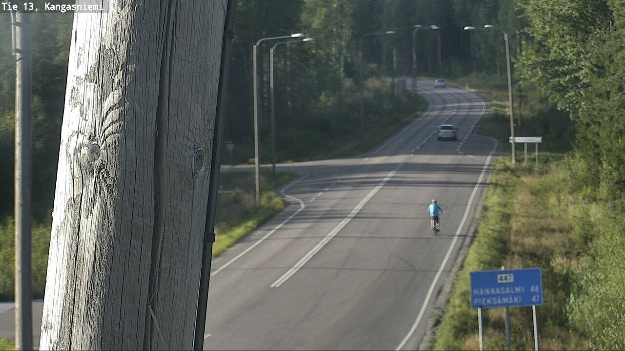 Weather Camera Image Väg 13 Kangasniemi, Kangasniemi, Etelä-Savo