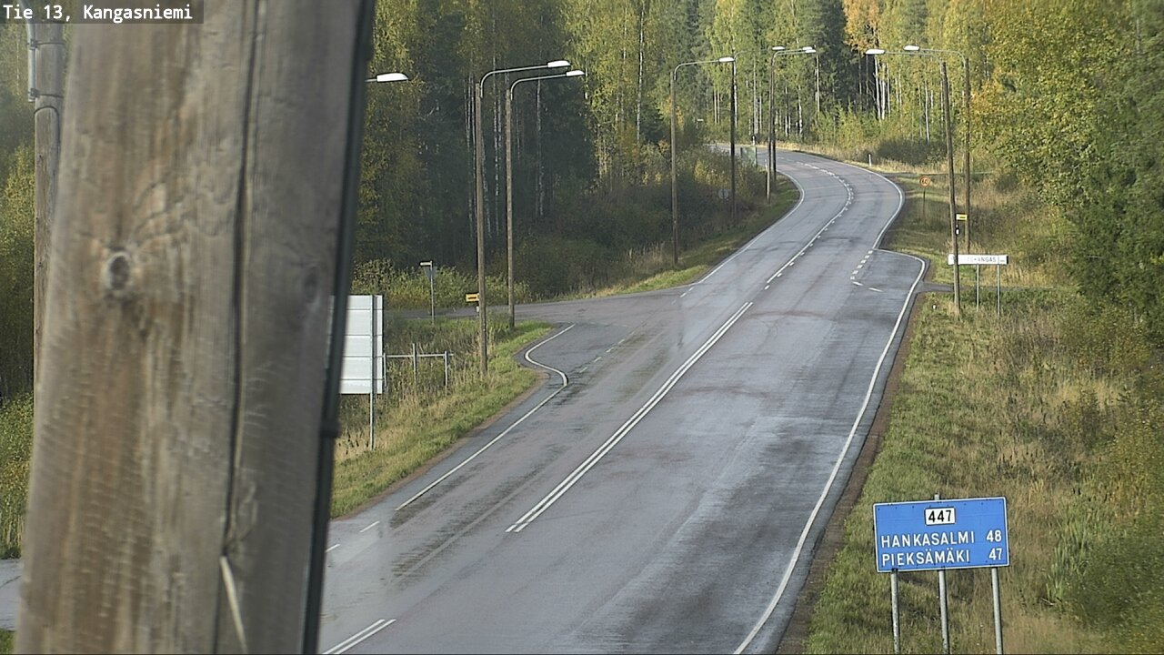 Weather Camera Image Road 13 Kangasniemi, Kangasniemi, Etelä-Savo