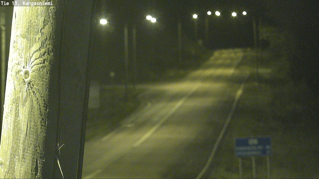 Weather Camera Image Road 13 Kangasniemi, Kangasniemi, Etelä-Savo