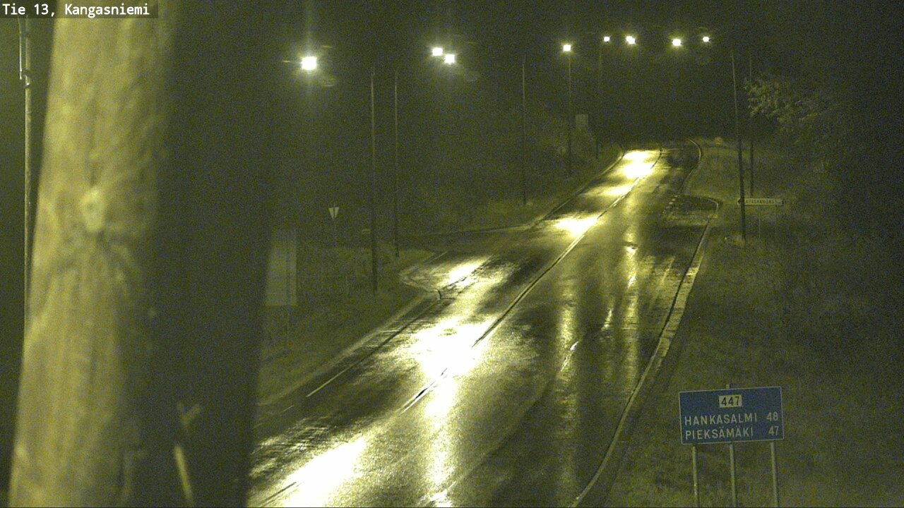 Weather Camera Image Road 13 Kangasniemi, Kangasniemi, Etelä-Savo