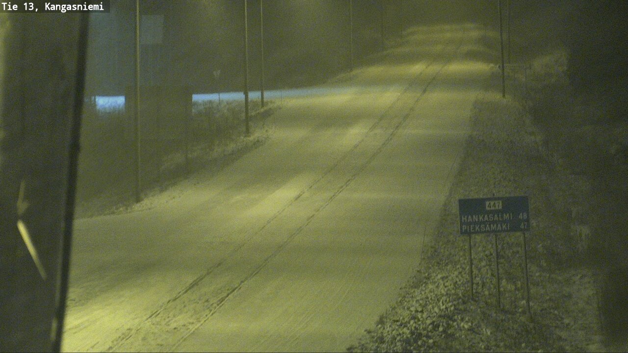 Kelikamerat Kuva Tie 13 Kangasniemi, Kangasniemi, Etelä-Savo