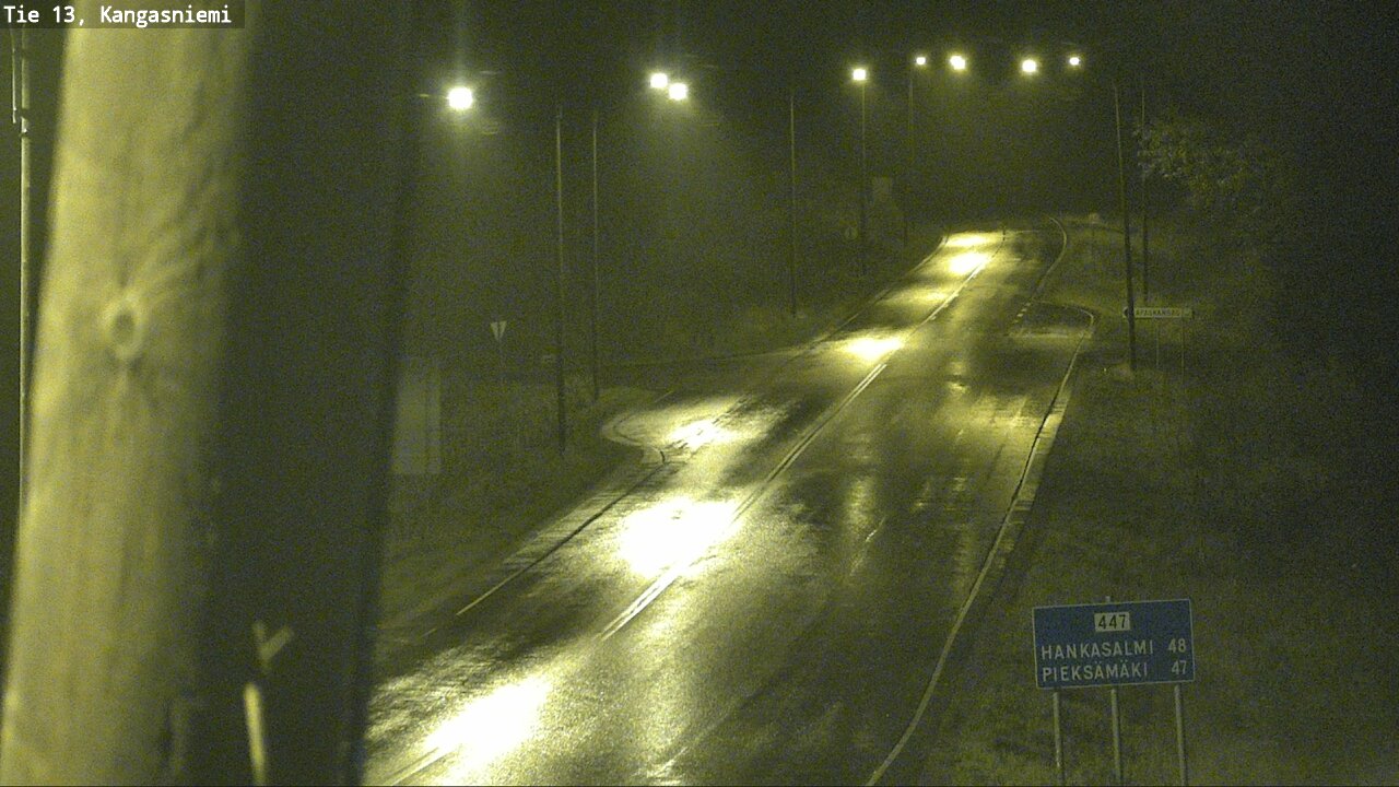Weather Camera Image Road 13 Kangasniemi, Kangasniemi, Etelä-Savo