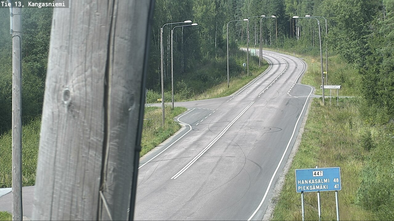 Weather Camera Image Väg 13 Kangasniemi, Kangasniemi, Etelä-Savo