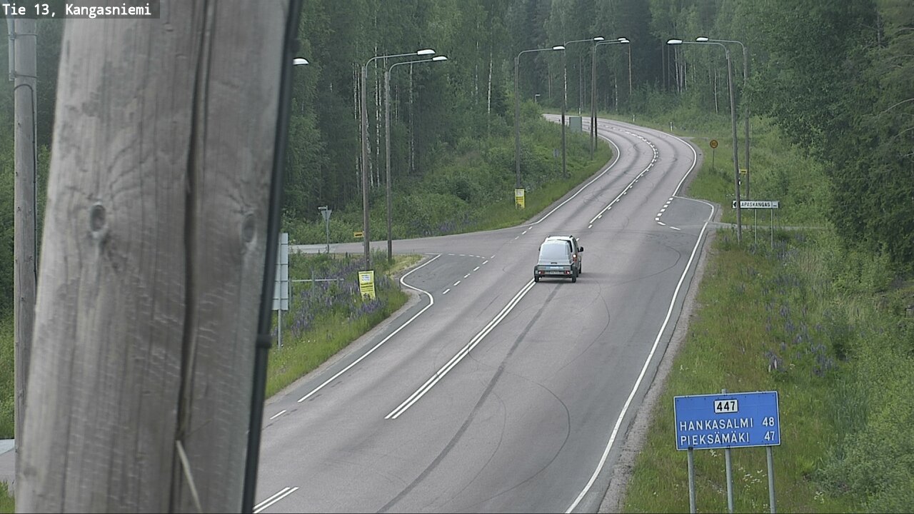 Kelikamerat Kuva Tie 13 Kangasniemi, Kangasniemi, Etelä-Savo
