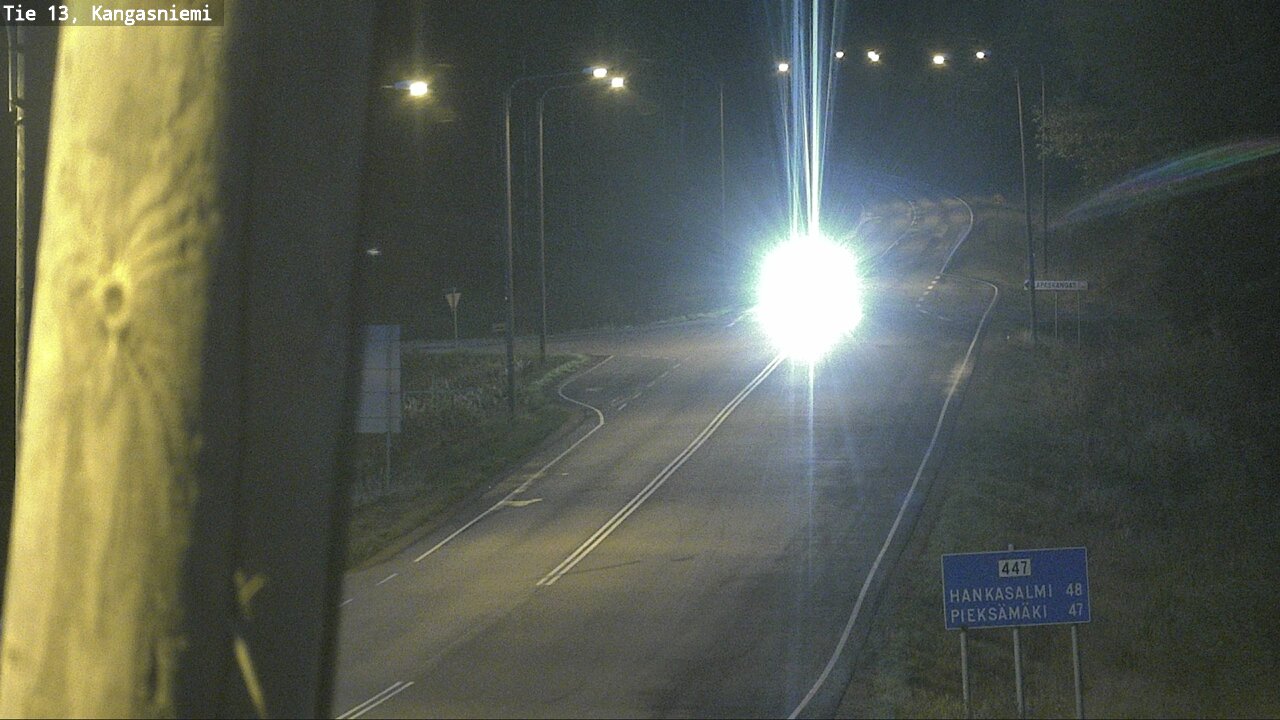 Weather Camera Image Road 13 Kangasniemi, Kangasniemi, Etelä-Savo