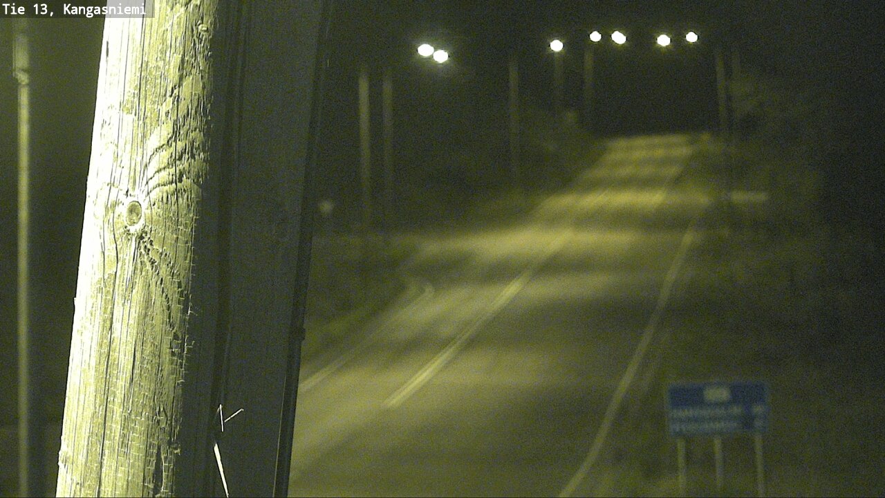 Weather Camera Image Väg 13 Kangasniemi, Kangasniemi, Etelä-Savo