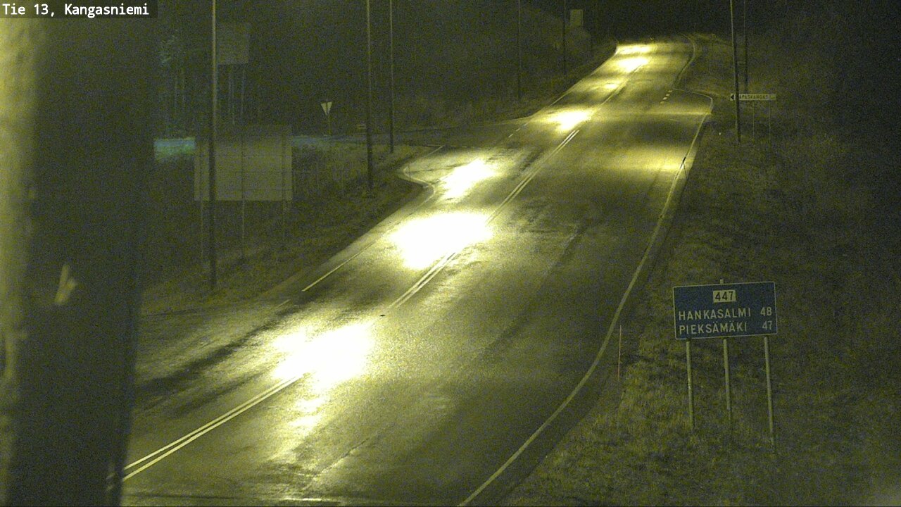 Kelikamerat Kuva Tie 13 Kangasniemi, Kangasniemi, Etelä-Savo