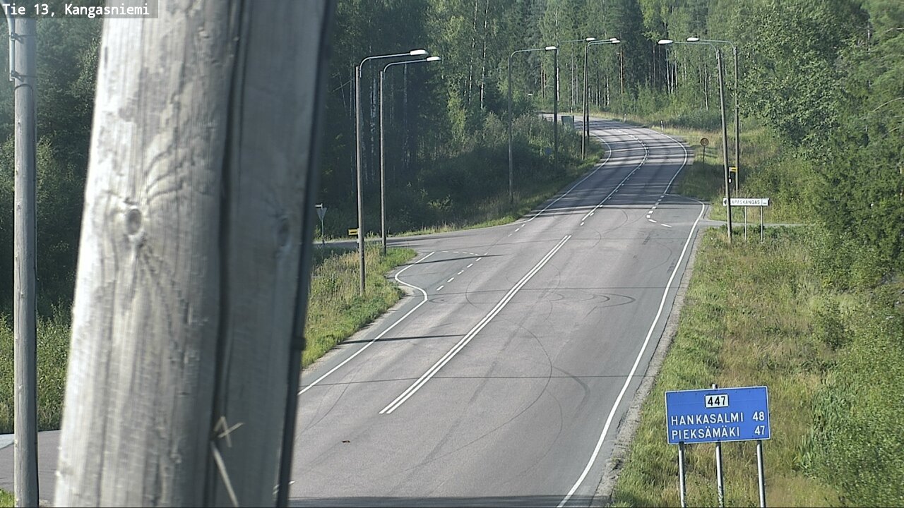 Weather Camera Image Väg 13 Kangasniemi, Kangasniemi, Etelä-Savo