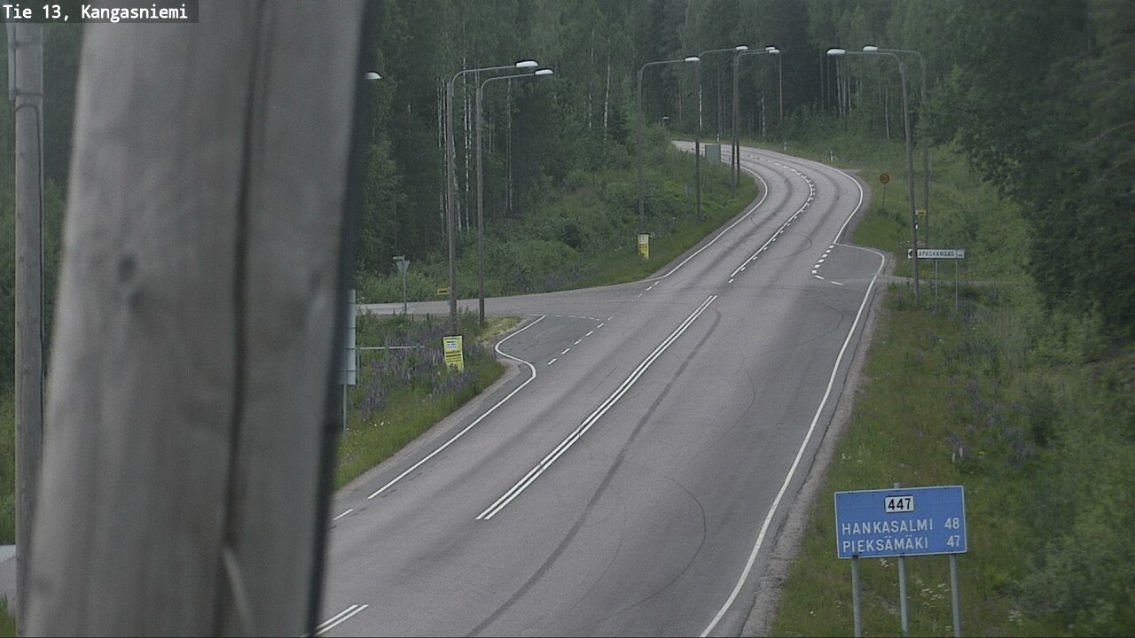 Kelikamerat Kuva Tie 13 Kangasniemi, Kangasniemi, Etelä-Savo