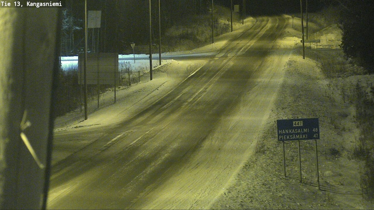 Kelikamerat Kuva Tie 13 Kangasniemi, Kangasniemi, Etelä-Savo