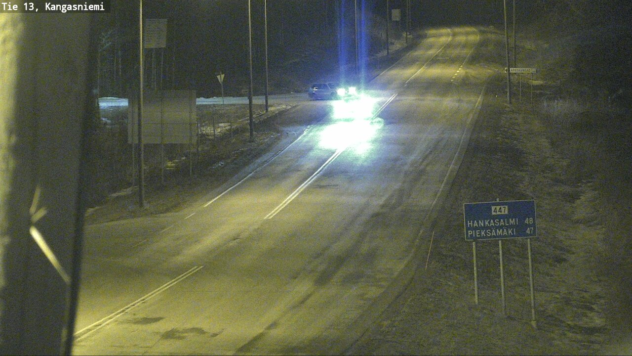 Kelikamerat Kuva Tie 13 Kangasniemi, Kangasniemi, Etelä-Savo