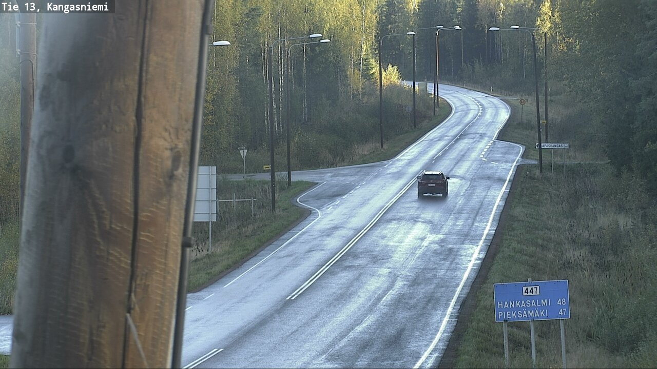 Weather Camera Image Road 13 Kangasniemi, Kangasniemi, Etelä-Savo