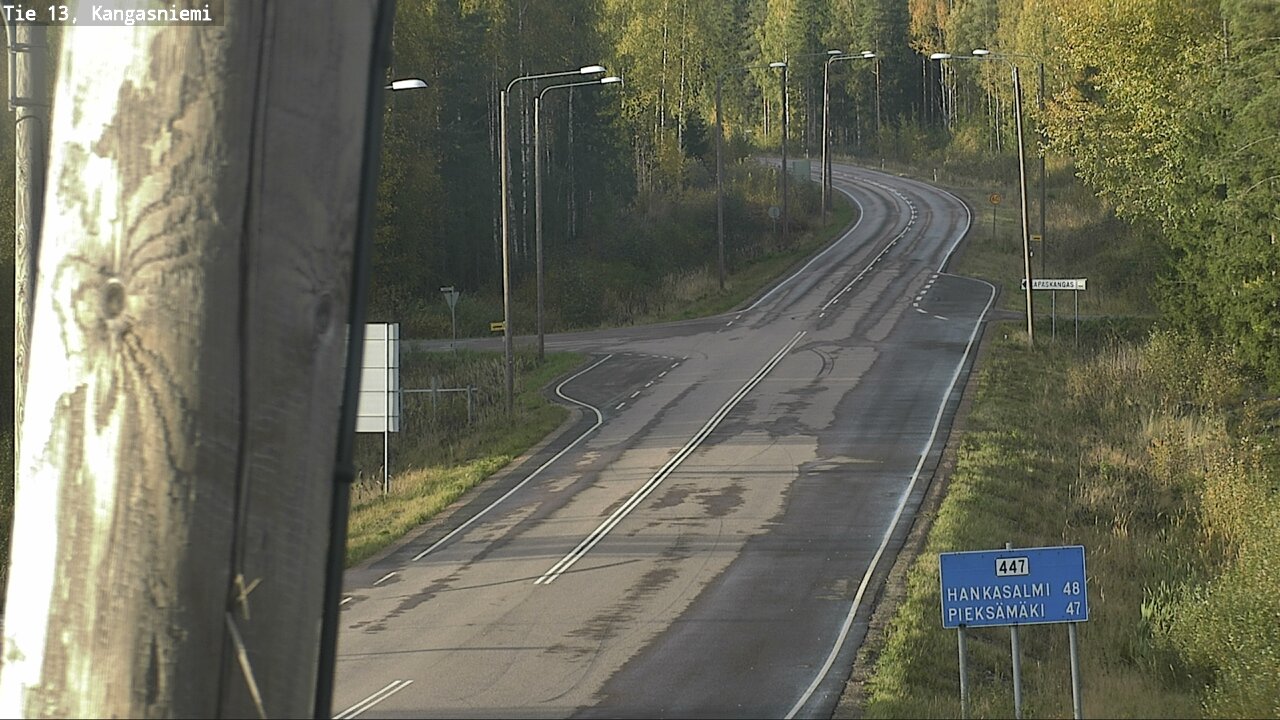 Weather Camera Image Road 13 Kangasniemi, Kangasniemi, Etelä-Savo