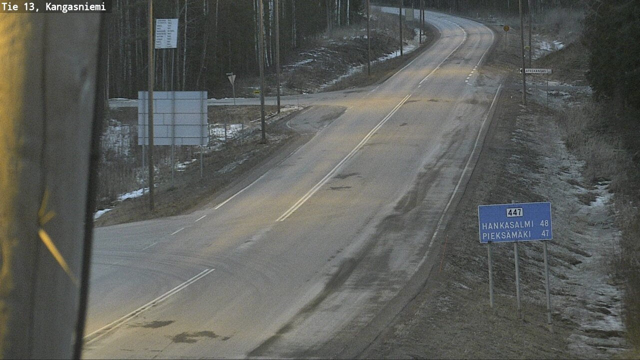 Kelikamerat Kuva Tie 13 Kangasniemi, Kangasniemi, Etelä-Savo