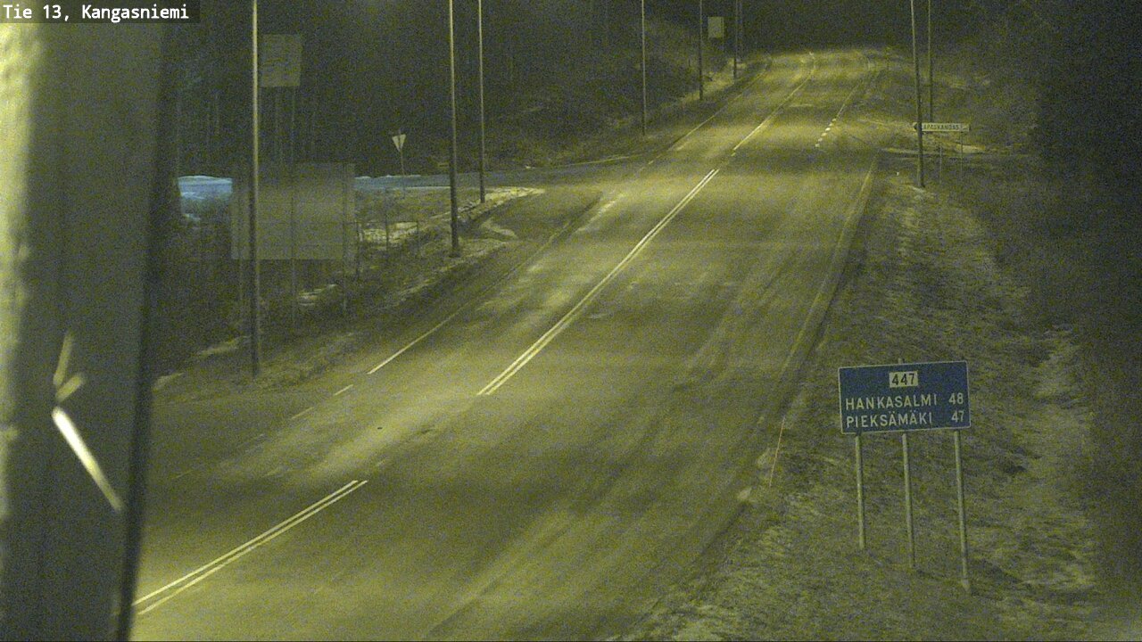 Kelikamerat Kuva Tie 13 Kangasniemi, Kangasniemi, Etelä-Savo