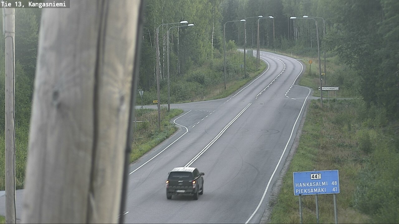 Weather Camera Image Väg 13 Kangasniemi, Kangasniemi, Etelä-Savo
