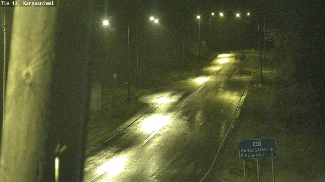 Weather Camera Image Road 13 Kangasniemi, Kangasniemi, Etelä-Savo