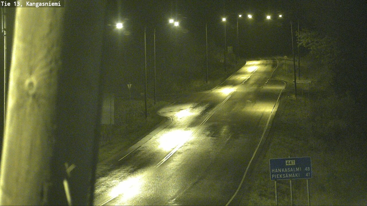 Weather Camera Image Road 13 Kangasniemi, Kangasniemi, Etelä-Savo