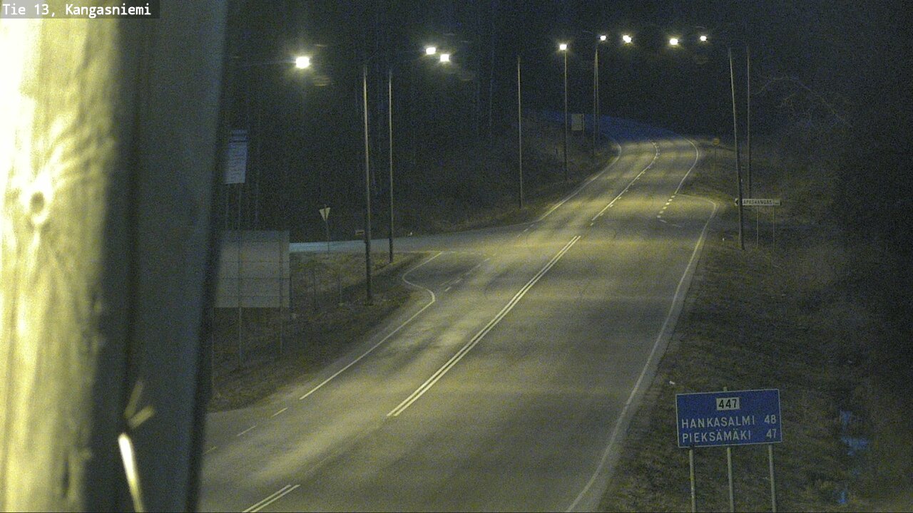 Weather Camera Image Road 13 Kangasniemi, Kangasniemi, Etelä-Savo