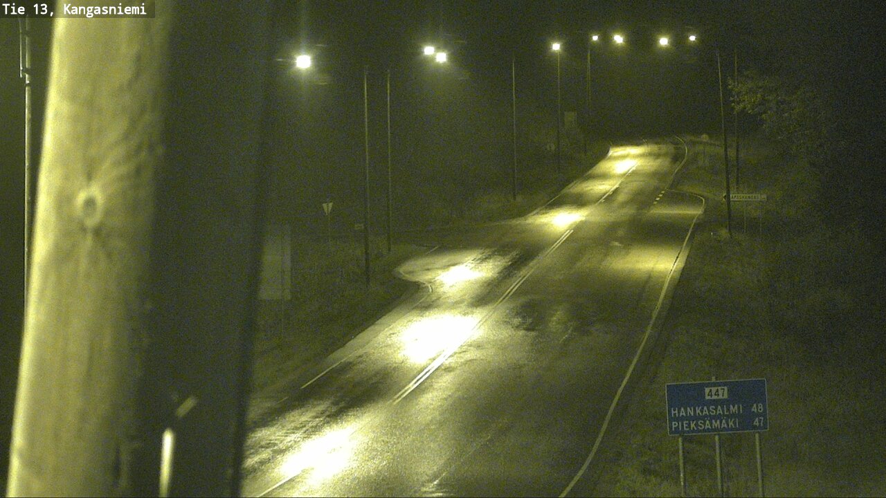 Weather Camera Image Road 13 Kangasniemi, Kangasniemi, Etelä-Savo